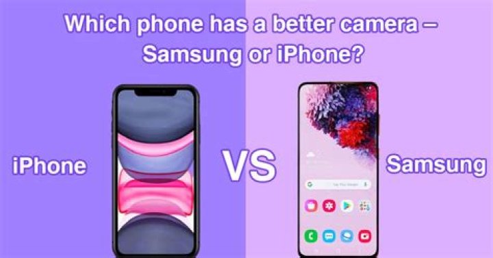 Does Samsung have better quality than iPhone?