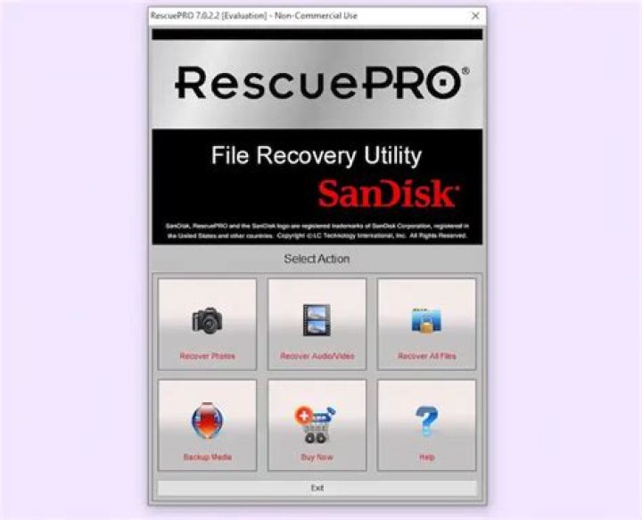 Does SanDisk have a recovery software?
