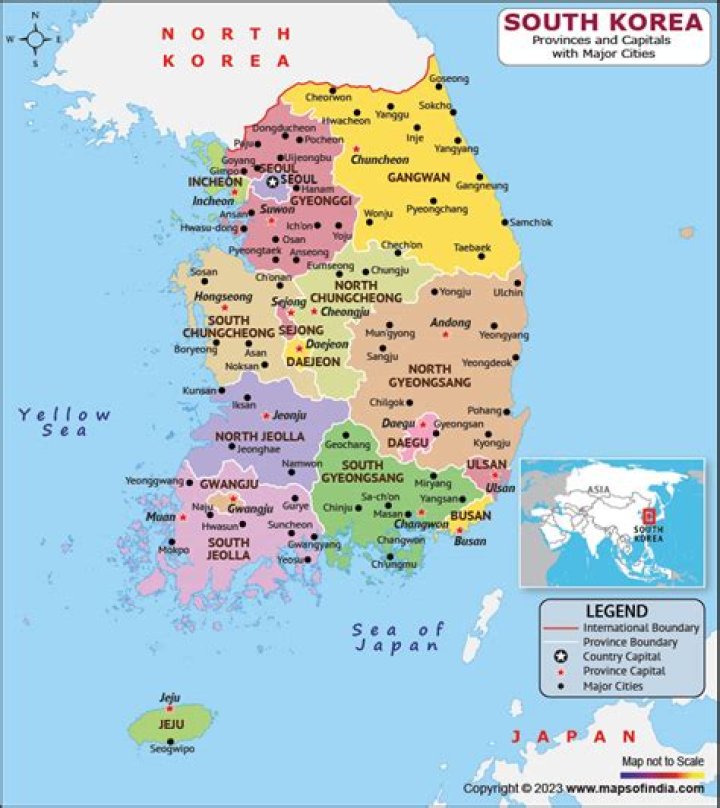 Does South Korea have territories?