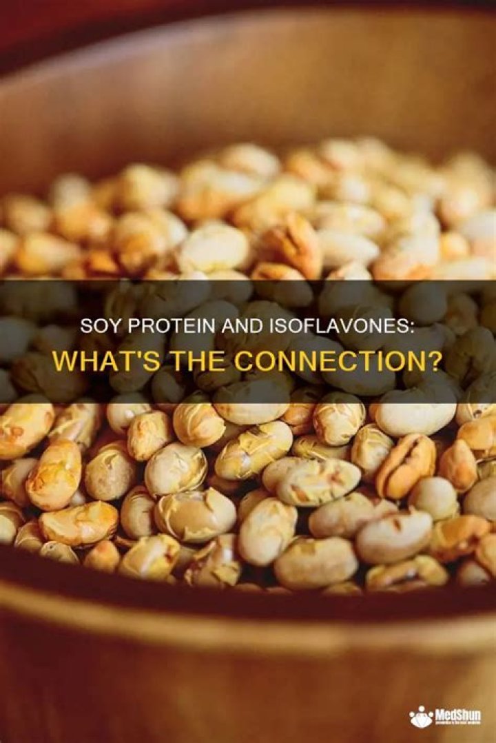 Does soy protein contain isoflavones?