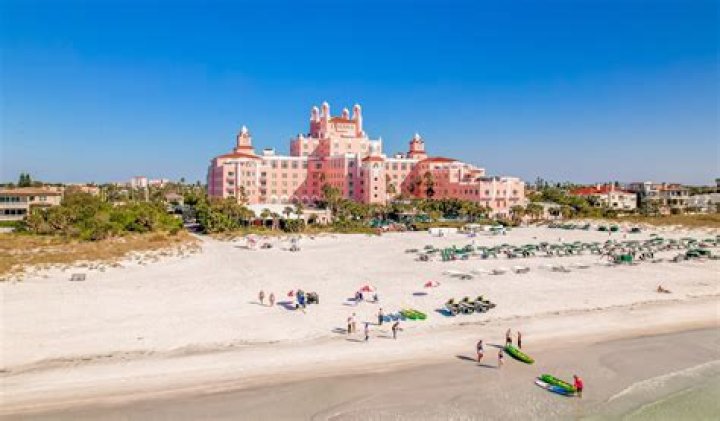 Does the Don CeSar have a private beach?