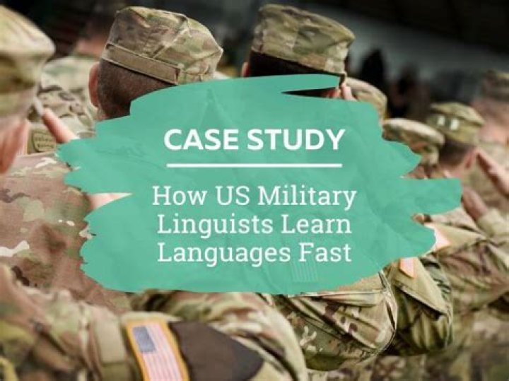 Does the military need linguists?