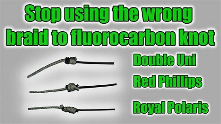 Does the Palomar knot work with fluorocarbon?
