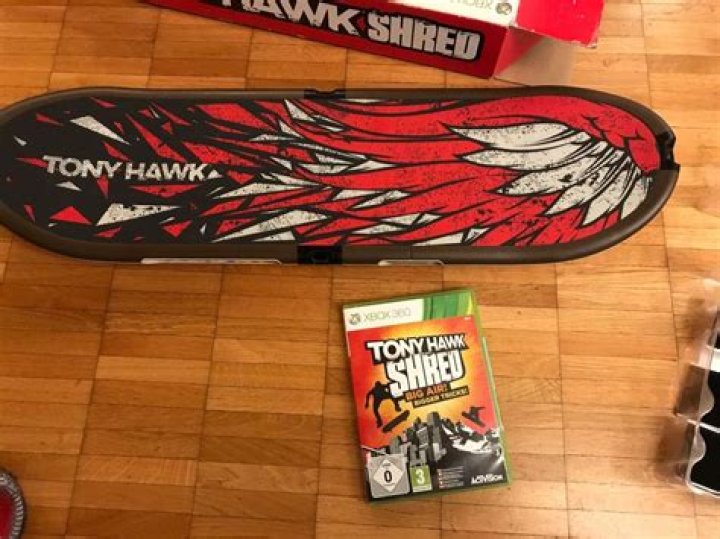 Does Tony Hawk Shred Board work with ride?