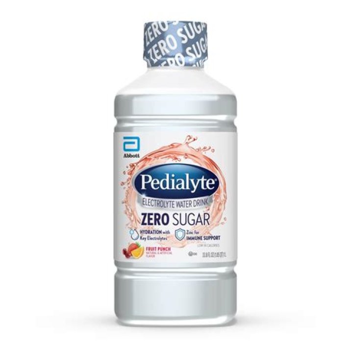 Does unflavored Pedialyte have sugar?