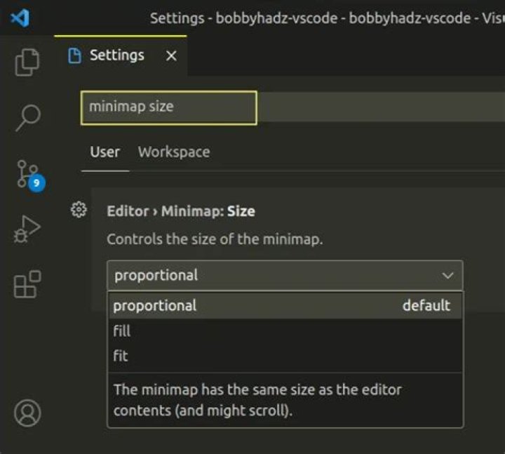 Does Visual Studio have a minimap?