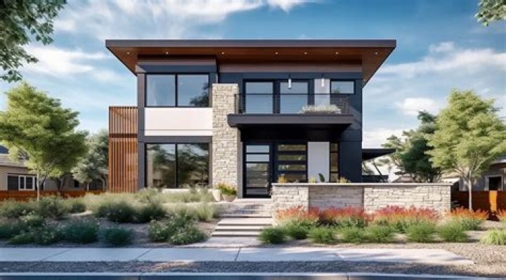 How are modern houses built?