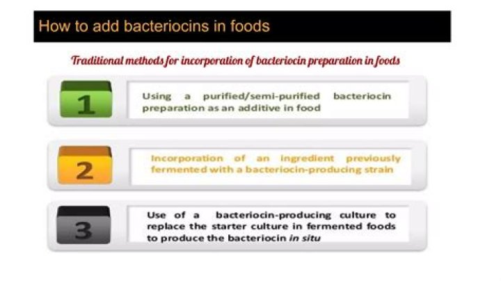 How bacteriocins are helpful in food preservation?