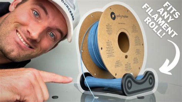 How big is a 3D filament spool?