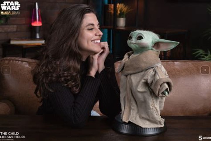 How big is a life-size Baby Yoda?