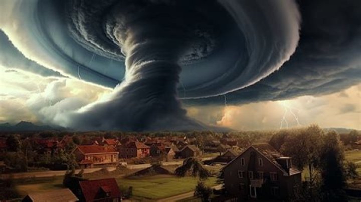 How big was the tornado in Into the Storm?