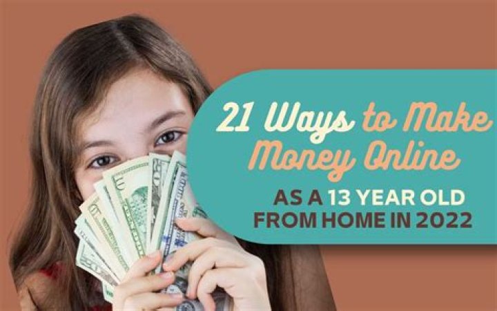 How can a 13 year old make money fast?