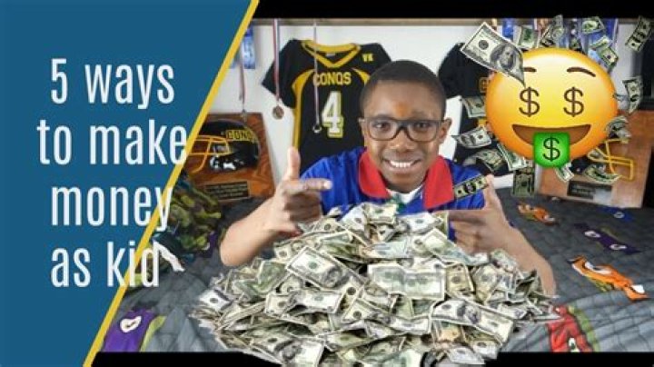 How can a 9 year old kid make money?