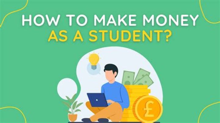 How can a school student make money?