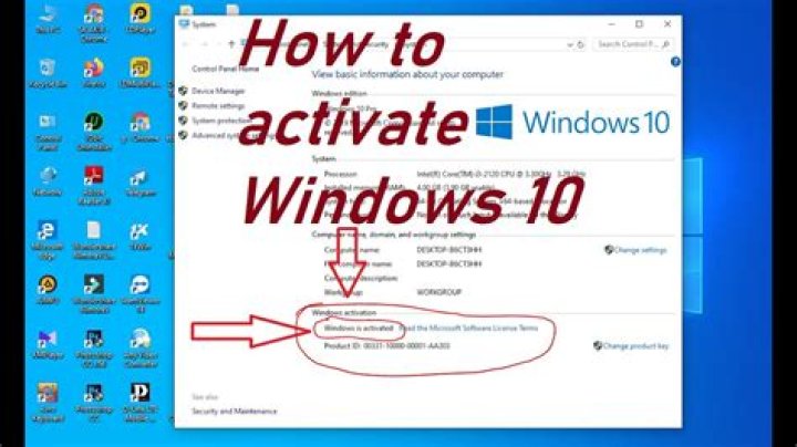 How can I activate my Windows 10 Pro for free?