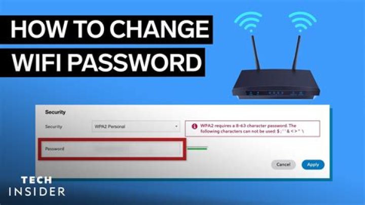 How can I change the password of my WiFi router?