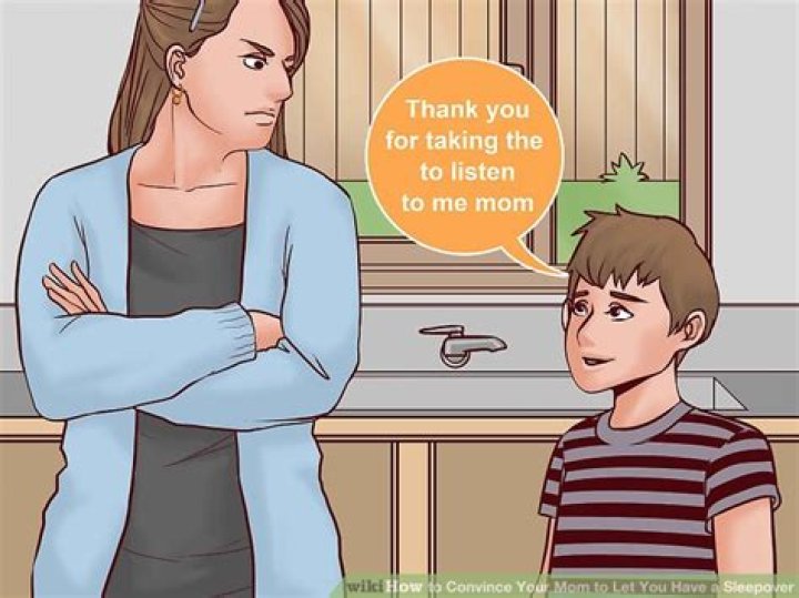 How can I convince my mom to babysit?
