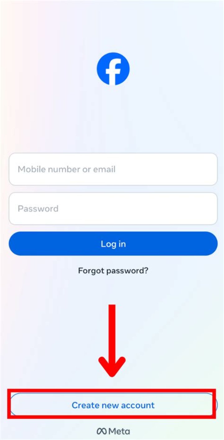How can I create new account on Facebook?