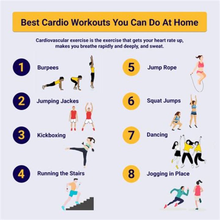 How can I do cardio at home without a machine?