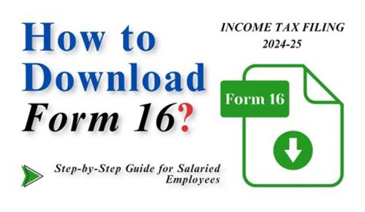 How can I download Form 16 from taxpayer?