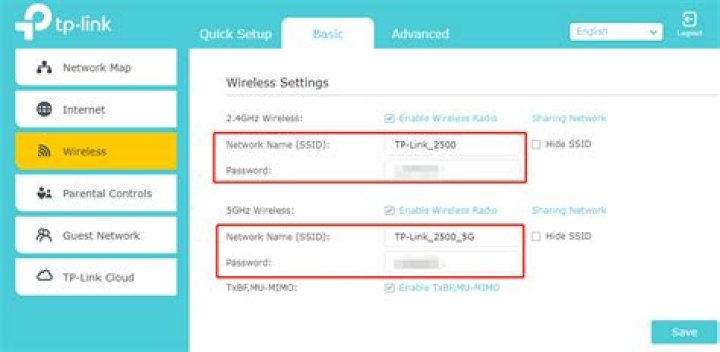 How can I find my tp-link router password?