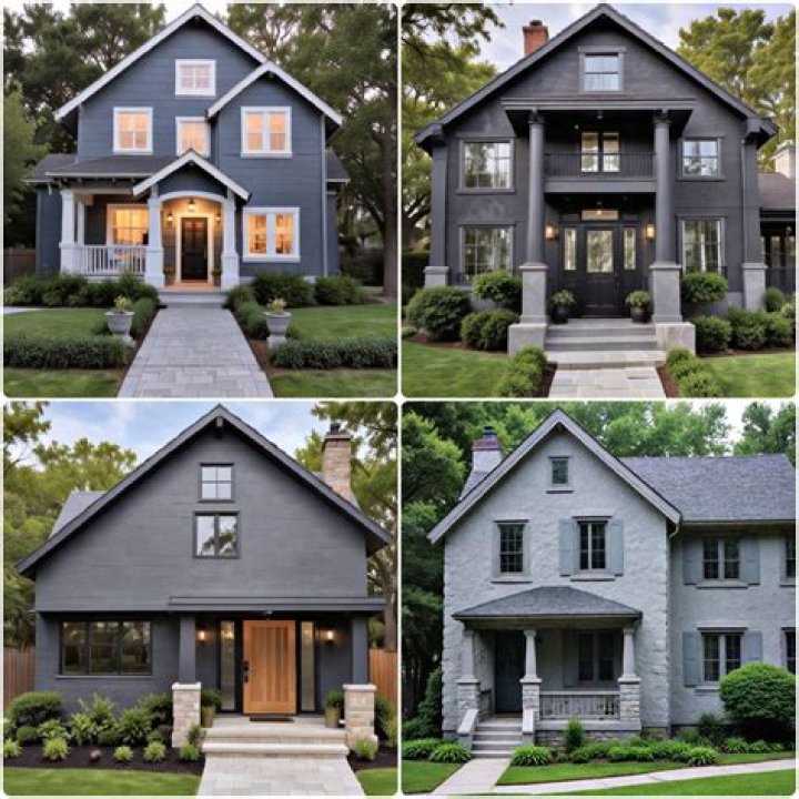 How can I find the exterior color of my house?