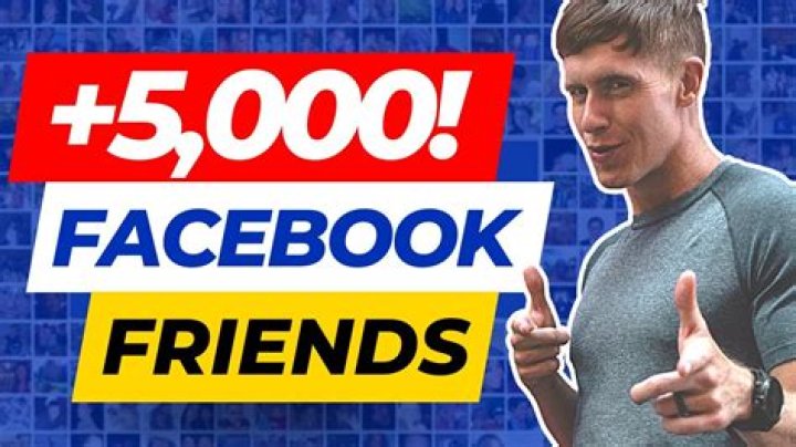 How can I get 5000 friends on Facebook fast?
