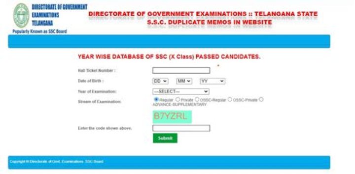 How can I get SSC memo online?