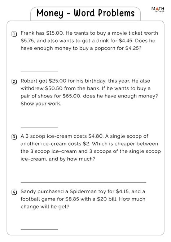 How can I help my 4th grader with word problems?