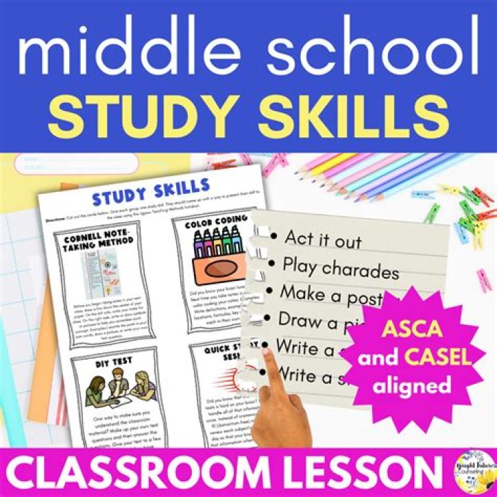 How can I improve my middle school study skills?