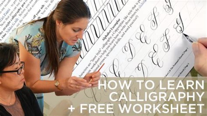 How can I learn calligraphy for free?