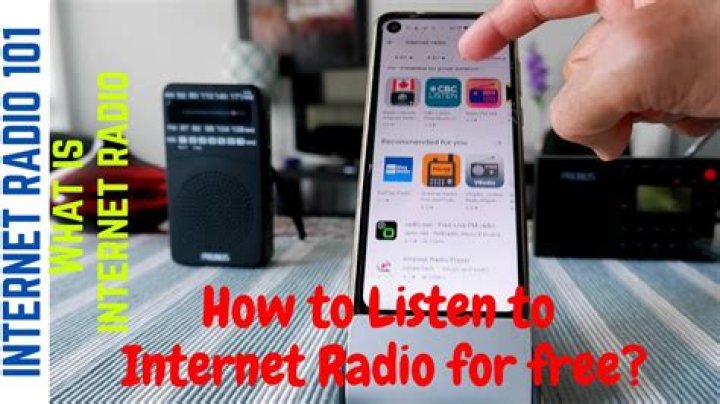 How can I listen to Internet radio on my computer?