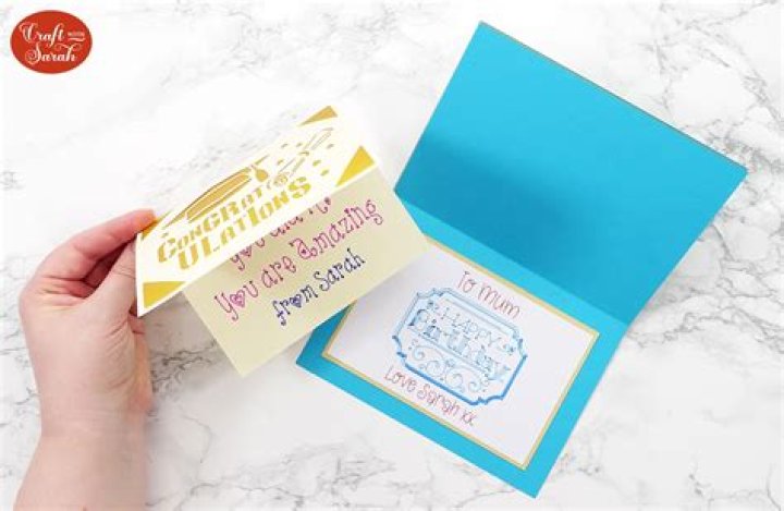 How can I make a greeting card on my computer?