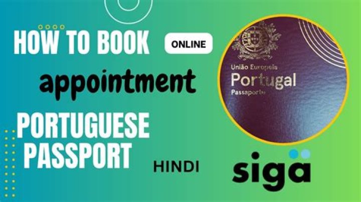 How can I make appointment for Portuguese passport in Goa?