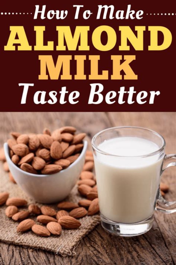 How can I make milk taste better without sugar?