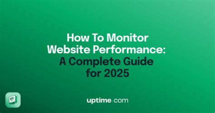 How can I monitor my website performance?