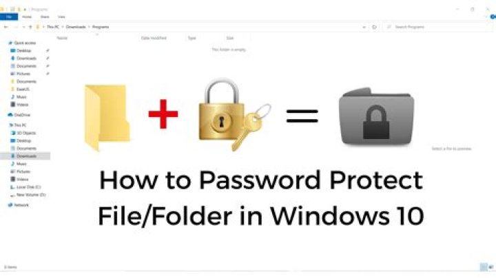 How can I protect my folder with password in Windows 7?