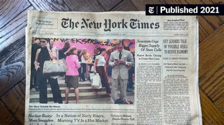 How can I see the front page of The New York Times?
