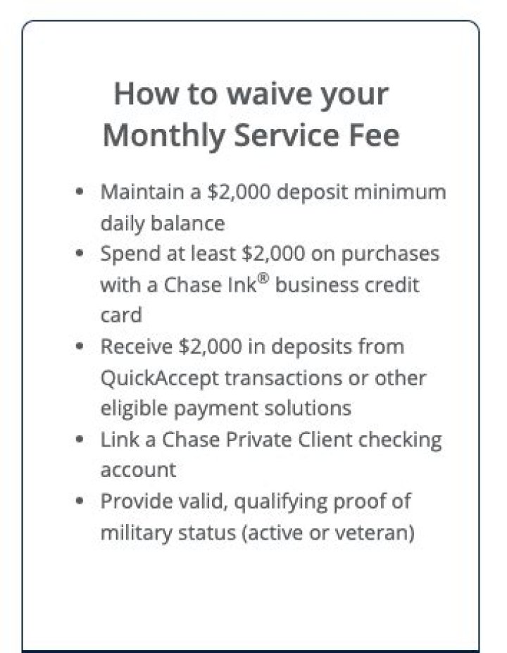 How can I waive Bank of America monthly maintenance fee?