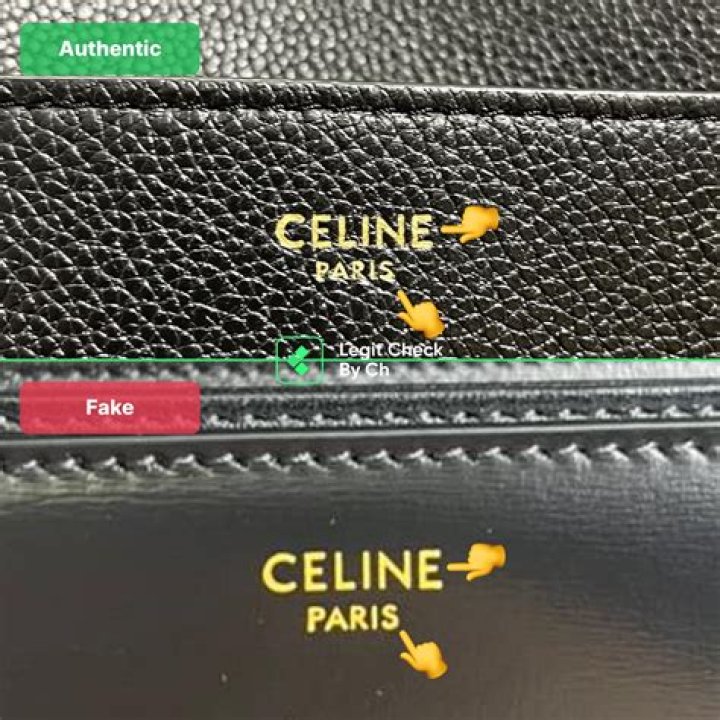 How can you tell if Celine bag is authentic?