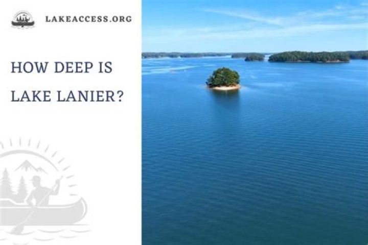 How deep is Lake Margrethe in Grayling Michigan?