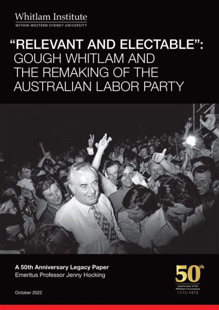 How did Gough Whitlam get into politics?