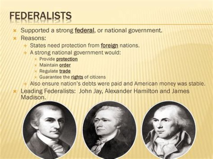 How did the Federalists and Anti-Federalists compare?