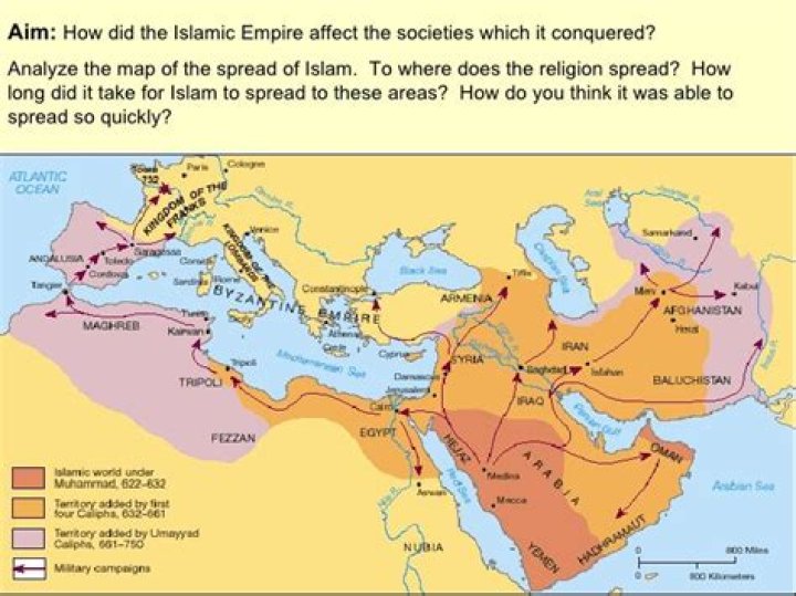 How did the Islamic culture expand?