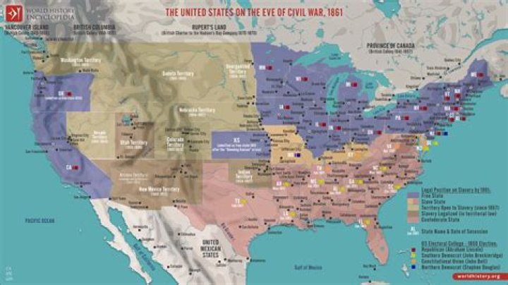How did the US deal with slavery during the Civil War?
