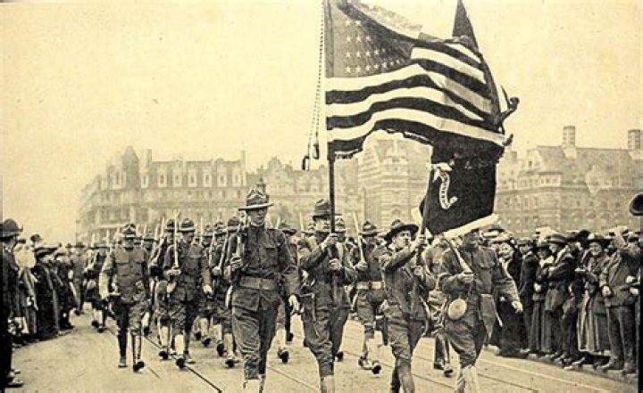How did the US enter ww1?