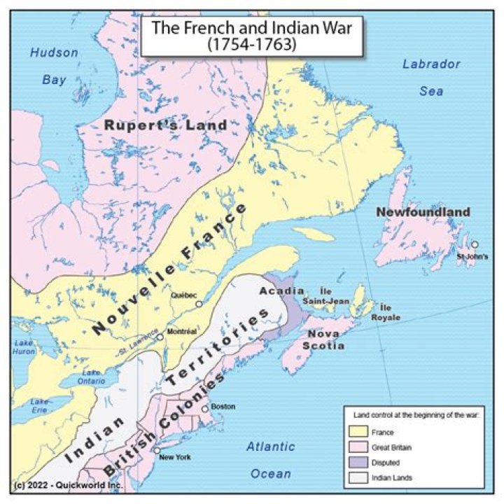 How did the war end in the French and Indian War?