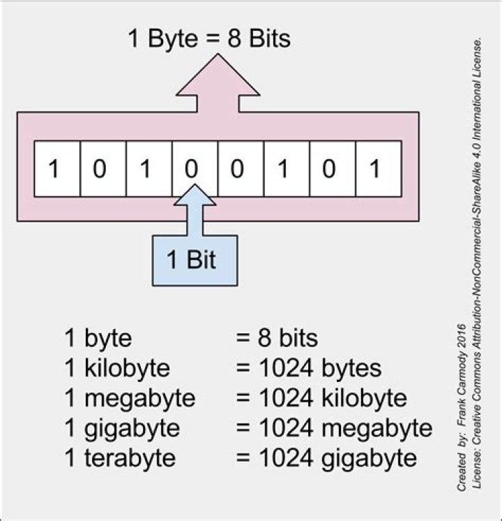 How do bits and bytes work?