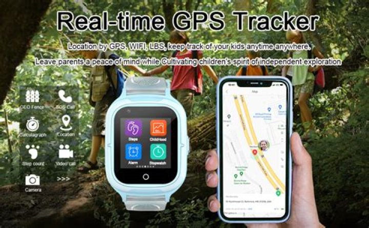 How do GPS watches work for kids?