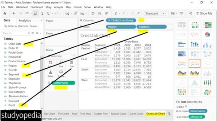 How do I add a header to a crosstab in Crystal Reports?